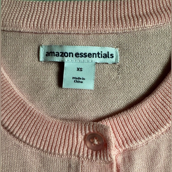 Amazon Essentials Pink Cardigan - Picture 2 of 3